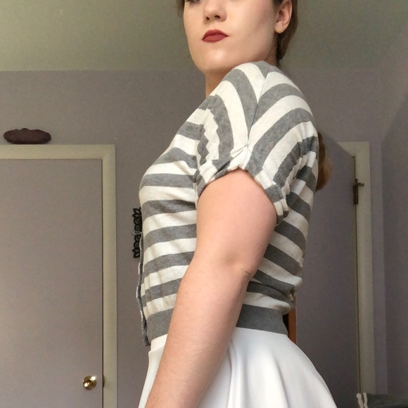 Small Hollister Striped Cropped Sweater - Picture 5 of 5
